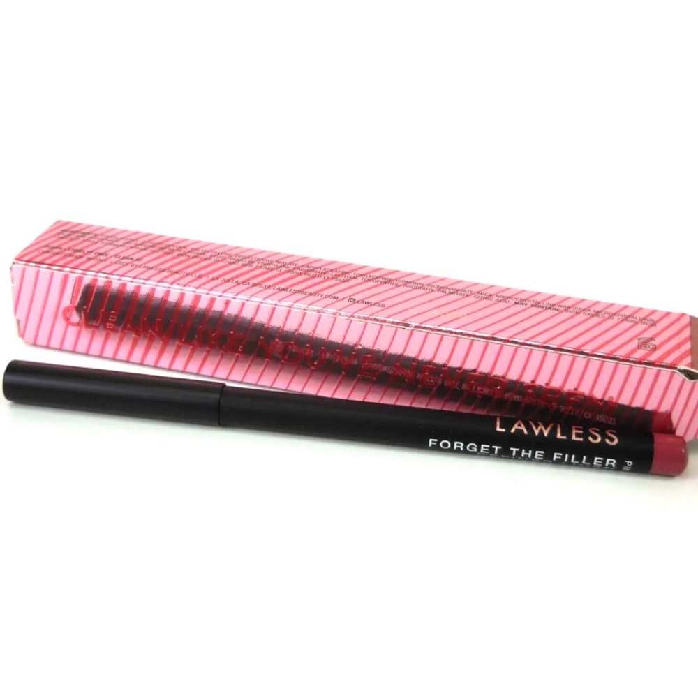 LAWLESS BEAUTY Forget the Filler Definer Liner in ‘PINK SAND’ - .03 oz NIB - Picture 4 of 7